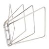 Foldable Cooler Stand Stainless Steel Damp Proof Outdoor Cooler Holder Stand for Camping