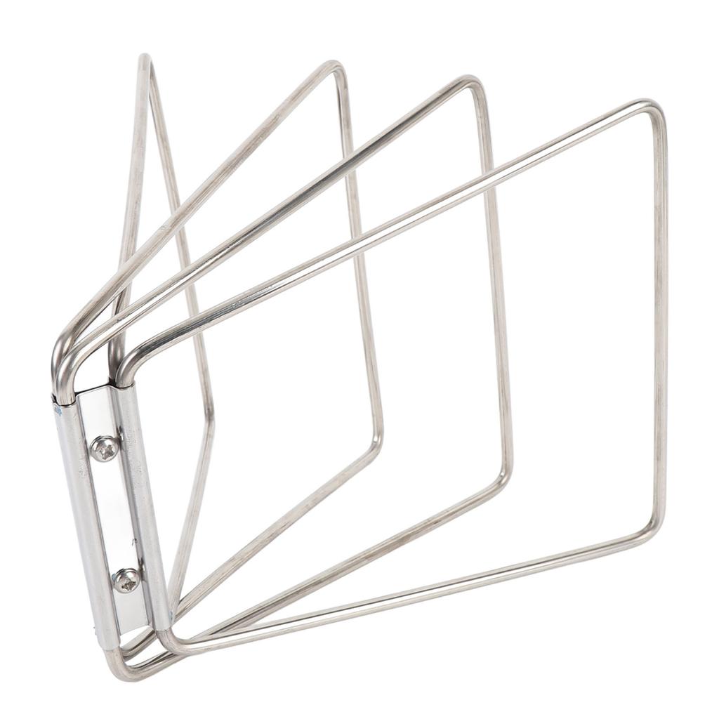 Foldable Cooler Stand Stainless Steel Damp Proof Outdoor Cooler Holder Stand for Camping