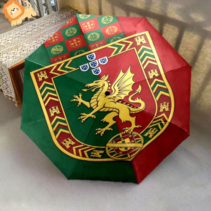 Portuguese Heritage Unity Folding umbrella Suitable for all seasons travel light outdoor Three folds