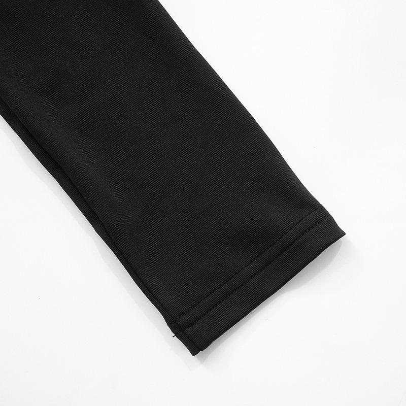 Modisches langärmliges rückenfreies sexy T-Shirt für Damen, modisch, Slim Fit, Basis, Schnürung, schwarze T-Shirts für Damen, Frühling und Herbst, Street-Casual-T-Shirt, Tops 25553