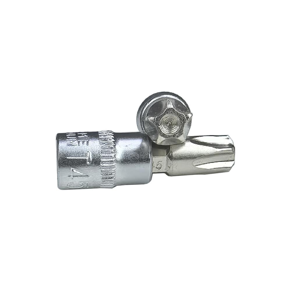 9pcs/set 5 Point Star Torx Screwdriver Bit Drive Socket Pentalobe TS10 TS15 TS20 TS25 TS27 TS30 TS40 TS45 TS50 Tools