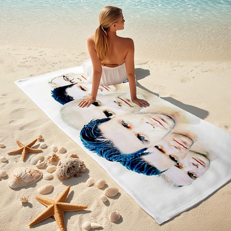 Till Lindemann, Lead Singer of the German Heavy Metal Rock Band Rammstein, Outdoor Camping Vacation Swimming Beach Scarf Decorative Blanket F2