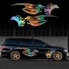 Fire Dragon Vinyl Car Decal Flame Self-Adhesive Sticker for Kia Sportage Ford Kuga Explorer Hyundai Tucson Toyota Land Cruiser