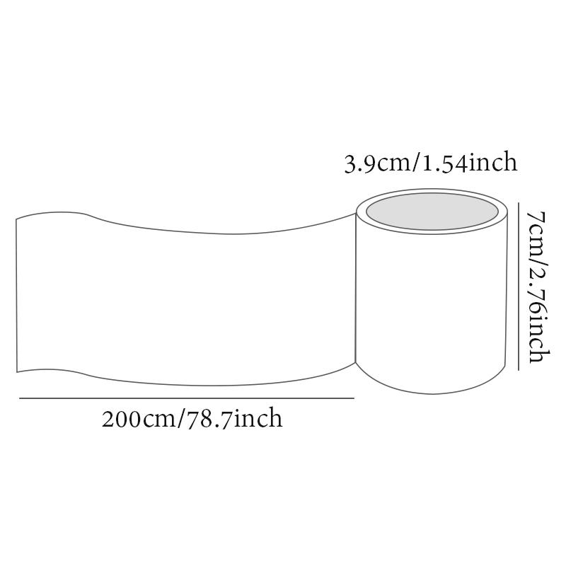 200cm/roll Garden Fence Theme PET Tape Handmade Account Landscape Tape Creative Collage Material DIY Greeting Card Decorative