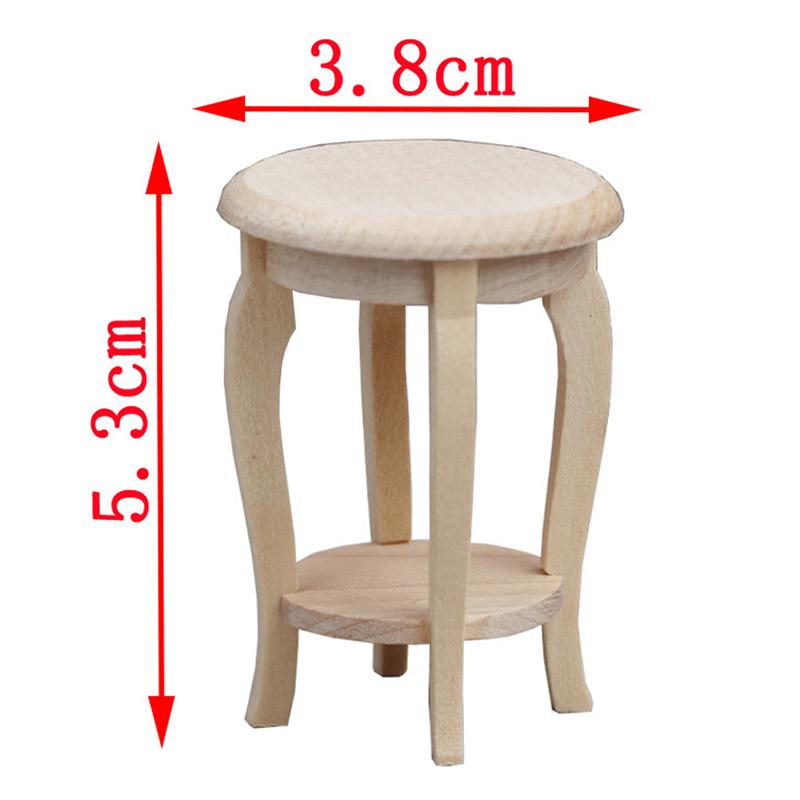 22 Styles Simulation Small Sofa Stool Chair Furniture Model Toys For Doll House Decoration Dollhouse Miniature Accessories