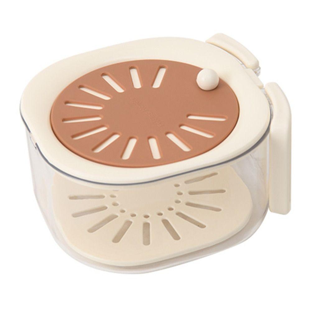 

Брызгозащищенная миска для мытья фруктов, симпатичный контейнер для хранения продуктов, корзина для слива овощей, холодильник розовый