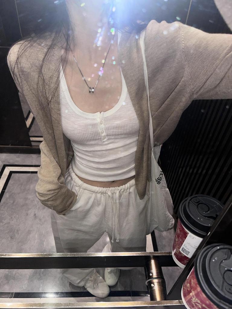 Women's Spring 2026 Ramie Cotton-Linen Wide-Leg Pants with Elastic Waist and Drawstring – Old Money Style, Relaxed Fit