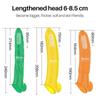 Men Penis Sleeve Strong Vibration Fancy Vegetables Penis Enlargement Extender Condoms