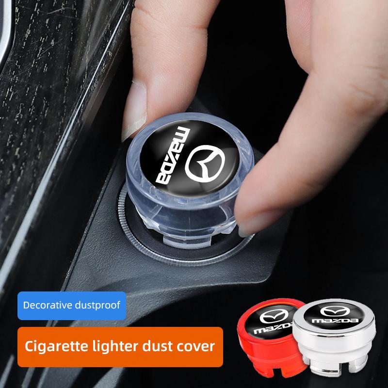 Car Cigarette Lighter Dust Plug Protection Cover Accessories For Mazda 3 6 GH B CX5 2 CX3 CX9 MX5 RX8 Axela Demio Atenza MS GJIK