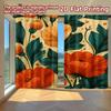 2D FLAT PRINTING 2pcs Curtains (Without Rod) Floral Motif with Bold Colors Saint Patrick Is Day Festival Minimalist Curtains