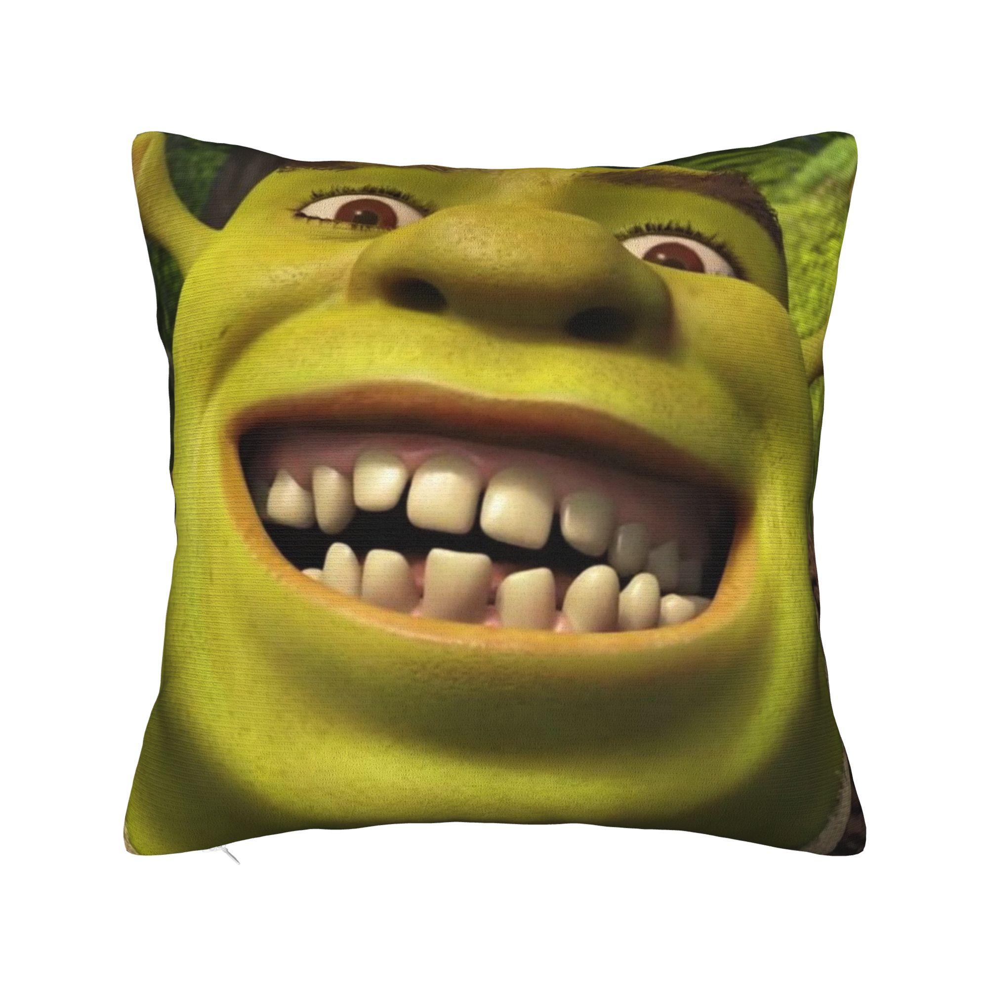 Shrek's Lach Kussensloop Polyester Kussenhoes Decor Kussenhoes Hoes Huis Drop Shipping 45X45cm 45x45cm