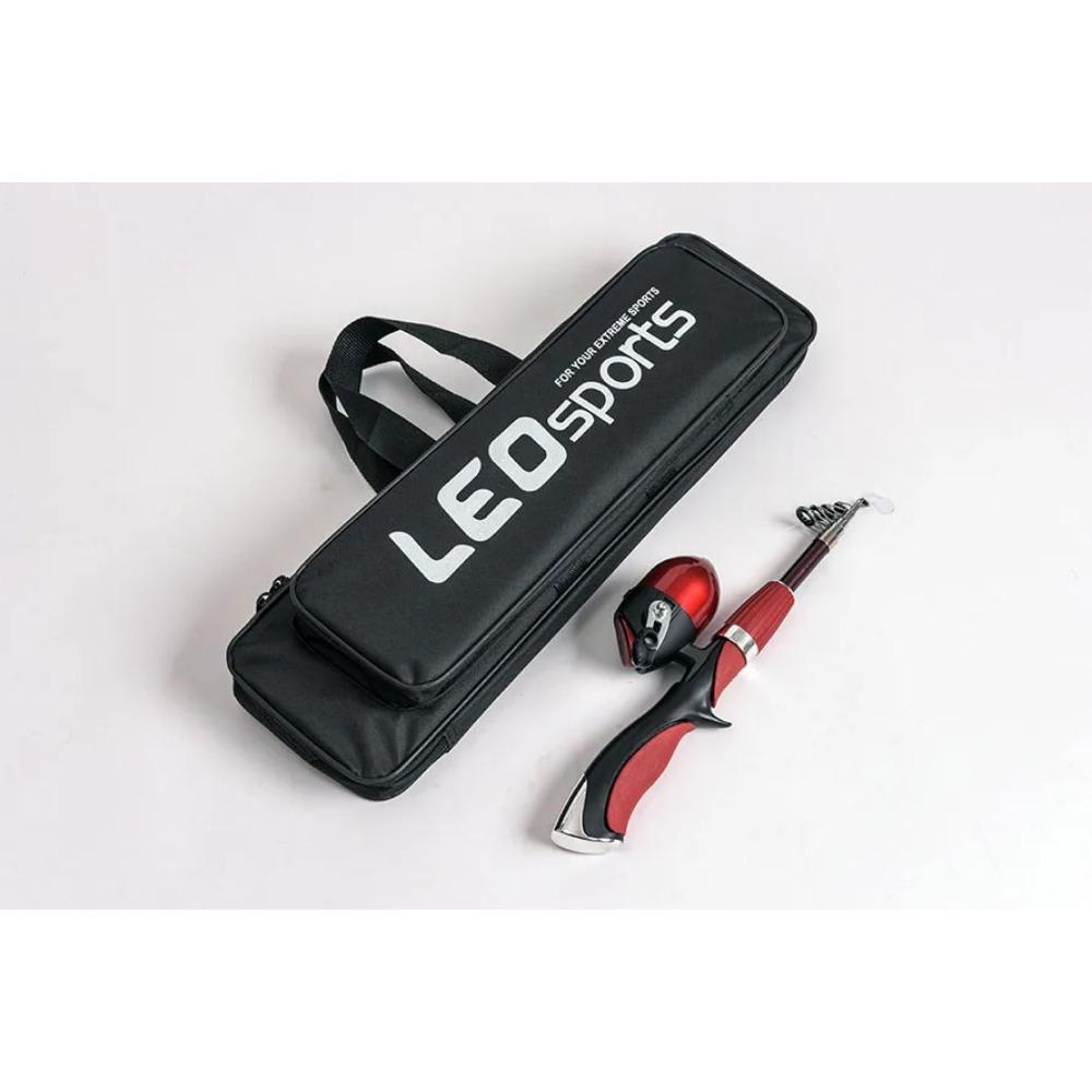 Double Layer Oxford Cloth Fishing Bag 50cm 60cm 70cm Waterproof Ice Fishing Rod Bags Case with Side Zipper Accessories Gear L30