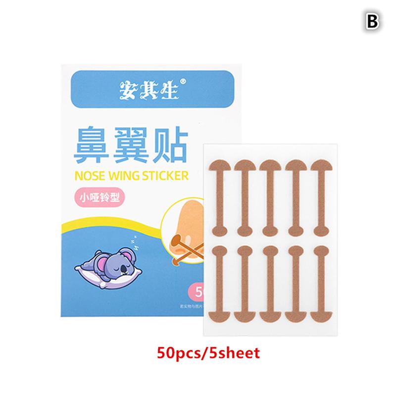 

50/100 Patches Nose Wing Shrinking Stickers Cosplay Nose Strips Invisible Beauty Wings Thin Narrowing Patches for Quick Fix