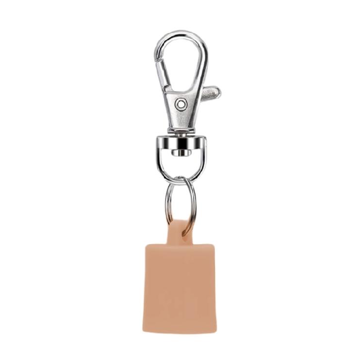 Lip Balm Keychain Caps Stylish Lip Balm Lid Key Holder Essential Key Accessory Silicone Texture Suitable for Women Girl
