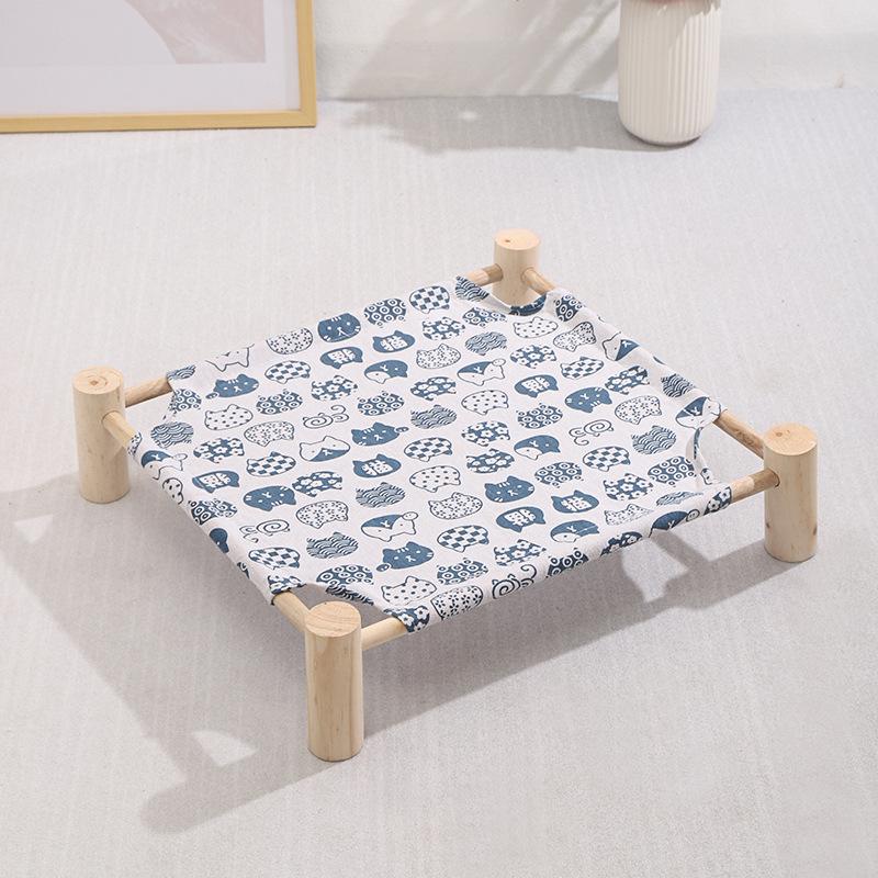Letto da campo per animali domestici Letto per cani Universale per quattro stagioni Letto per gatti Smontabile e lavabile Cuccia estiva per gatti Articoli per animali domestici
