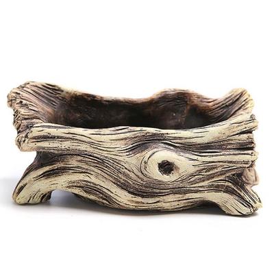 Künstliche Kreative Baumwurzel Gartenbedarf Outdoor Baumstumpf Blumentöpfe Bonsai Blumentopf Pflanzgefäße