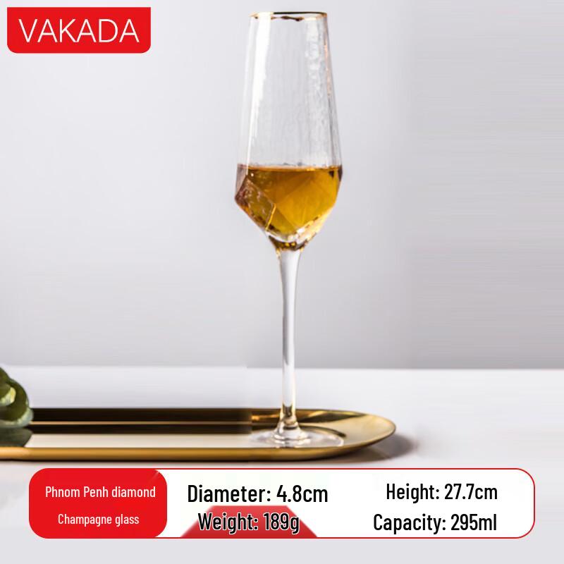 VAKADA Glass Cocktail Glass