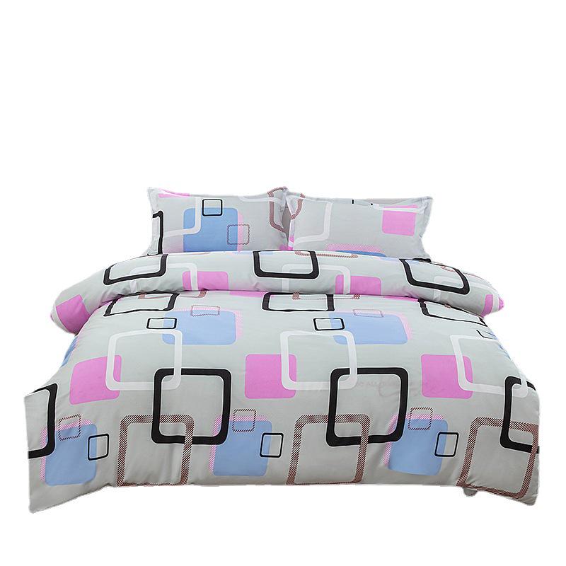 Offre spéciale: Housse de couette simple, housse de couette double, taie d'oreiller simple, doublure de matelas, noyau de couette en coton et housse de protection.