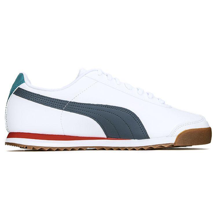 Puma Roma Basic Plus Bílá Večerní obloha Unisex Tenisky Gumové 369571-40