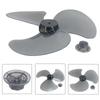 16Inch 3 Leaves Plastic Fan Blade With Nut Coverfor Standing Pedestal Floor Table Fanner Electric Fan Accessories