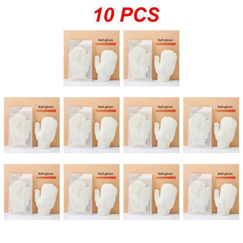 

10/30/50 шт. перчатки для ванны, удаление, очистка, трение, божественный инструмент, не повреждает кожу, утолщает перчатку для ванны и пилинга