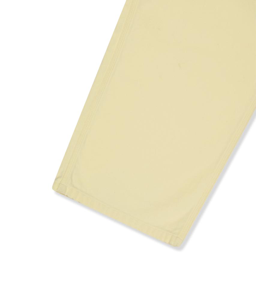 YESEYESEE Brushed Work Pants Yellow