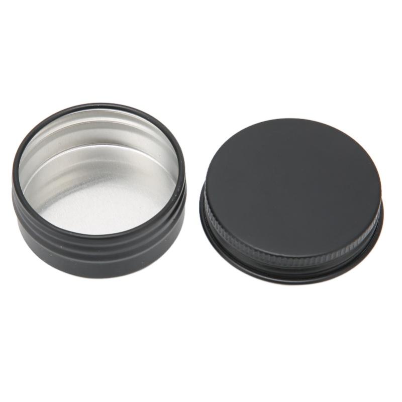 10pcs Round Aluminum Can DIY Empty Refillable Storage Jar Container Set For Solid Perfume Lip Mask10ml