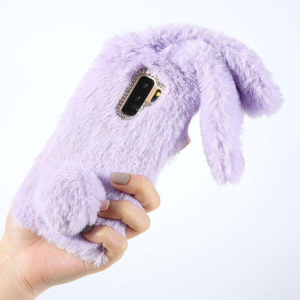 Peluche Custodia Cover per Redmi A1,Custodia Coniglio Peluche per Redmi A1, Custodia Peloso Carino Protettiva Fluffy Cover Bambine Copertura Caso per Redmi A1- Leopardo