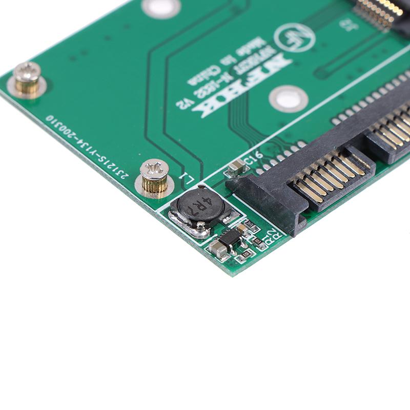 Standard Msata Ssd To 2.5 Inch Sata Adapter Converter Card Board Laptop Desktop