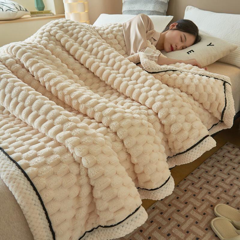 

Brangdy Thick Double-Sided Milk Velvet Blanket