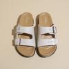 Fashion Summer Women Sandals Women Cork Footbed Slides Outdoor Casual Flip-flops Vacation Beach Sandals with Adjustable Buckle