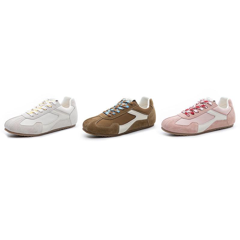Flat bottom versatile fashion ballet training shoes women's daily sports Forrest Gump shoes retro soft sole not tired feet casual shoes