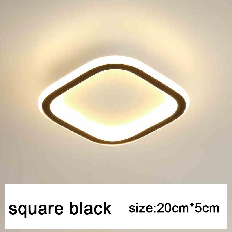 Modern LED Aisle Ceiling Lights Nodic Home Lighting Led Surface Mounted for Bedroom Living Room Corridor Light 3-color Lighting