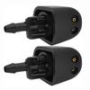 2 PCS Front Windscreen Washer Nozzle For Opel Vivaro Renault Trafic II 2001-2014