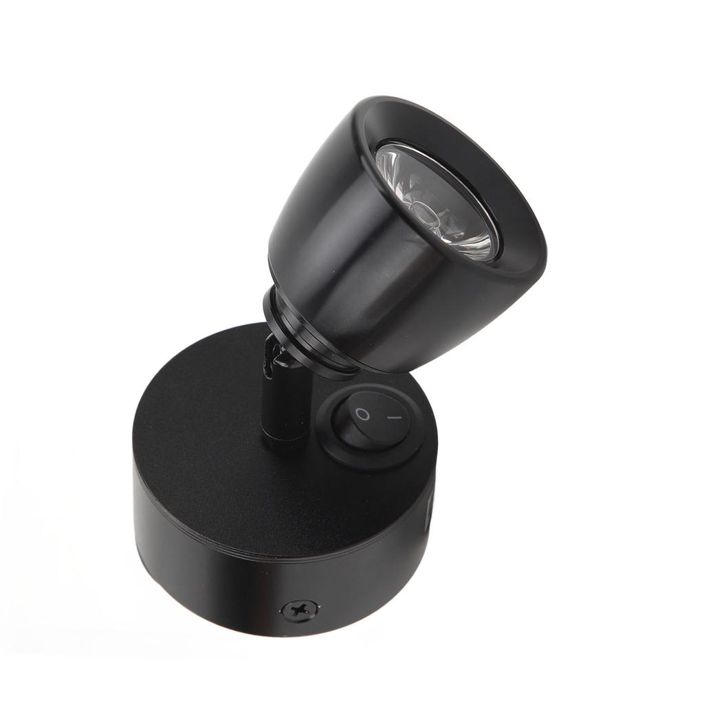 Reading Light DC12V to 24V High Brightness Warm White Light LED RV Bedside Lamp for Trucks Campers Trailers Ships Yachts