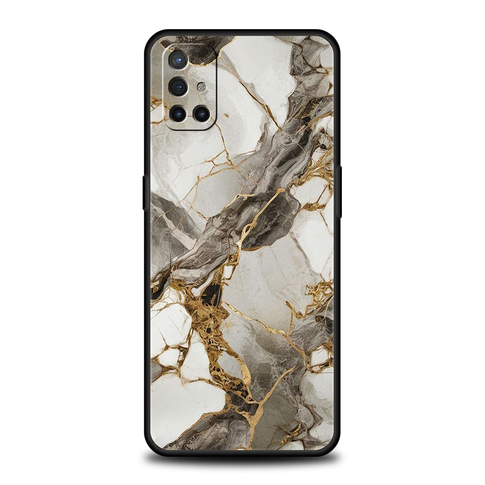 Handyhülle für OnePlus 13 12 11 10 9 Pro 9T 13R 12R 10R 9R 9RT 10T 8T 8 Nord 2T CE 2 3 5G N200 N30 Weiche Hülle Aquarell Marmor