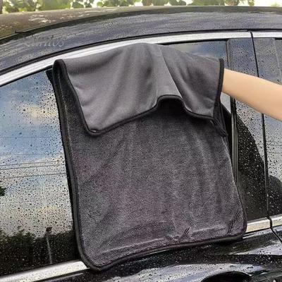 Toallas para limpiar el coche, fáciles de absorber el agua, no dejan marcas, no se desprenden, paño de microfibra reutilizable, brillante, para limpiar manos y cara, de secado rápido, para cocina