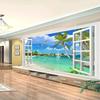 Southeast Asia Seascape Natural Scenery 3D Mural Wall Painting Room Home TV Sofa Background Wall Wallpaper Art Home Decoration