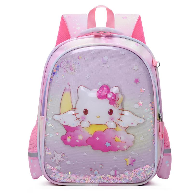 

Рюкзак Детский школьный рюкзак Мультяшный рюкзак Рюкзак для детского сада Зыбучие пески милая девочка спина