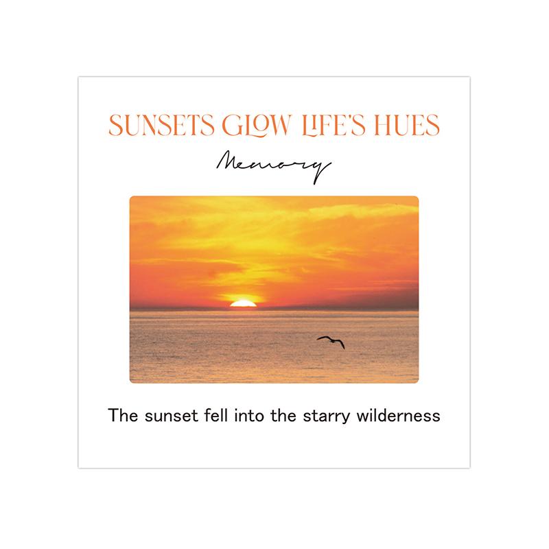 

Translucent Landscape Film Bookmark Aesthetic Book Page Reading Accessories Diy Decorative Card Pendant Keychain