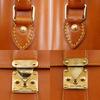 LOUIS VUITTON Selbit Business bag Nume leather vintage Camel Nomad mens Used