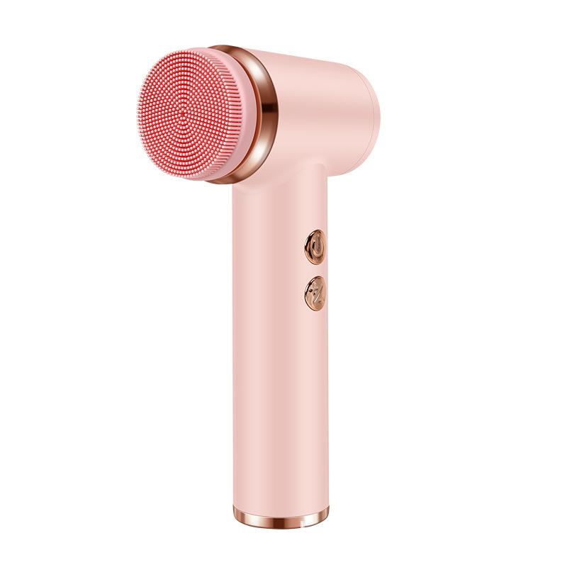 

Новая электрическая очищающая щетка артефакт силиконовая очиститель пор лица красота массаж для лица очиститель для лица розовый