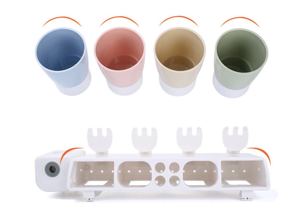 37cm Toothbrush Holder Organizer Wall Cup Electric Toothbrush Holder Toilet Accessories Bathroom Accessories EA6YSJ | Brush Holders and Toothpaste
