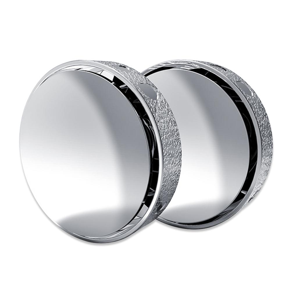 

2 шт. вращающееся на 360° присоска автомобильное выпуклое зеркало для слепых зон HD широкоугольное регулируемое зеркало заднего вида дополнительное круглое автомобильные аксессуары серебряный