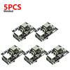 1-10pcs 5V 2A Charge Discharge Integrated Module Type-C Input Battery Charging Module Support 4.2V Li-Battery Charge Protection