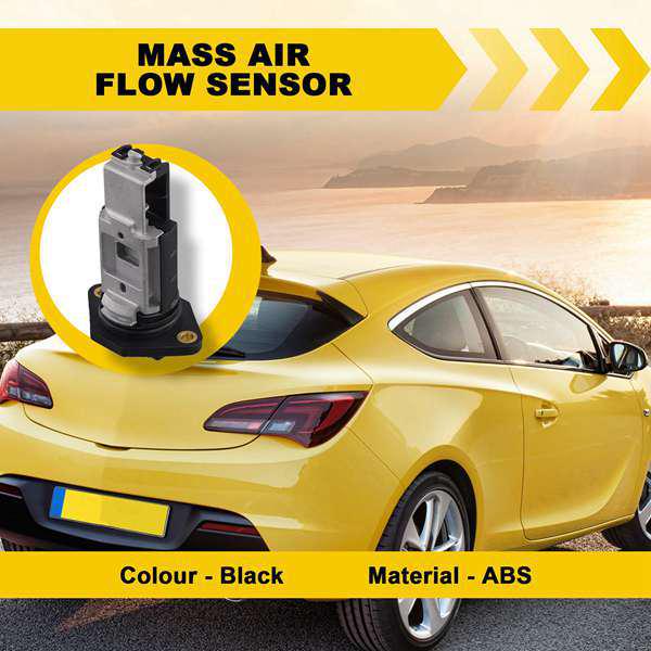 Black ABS Air Flow Sensor (Model: 0280217106) - 1 pc