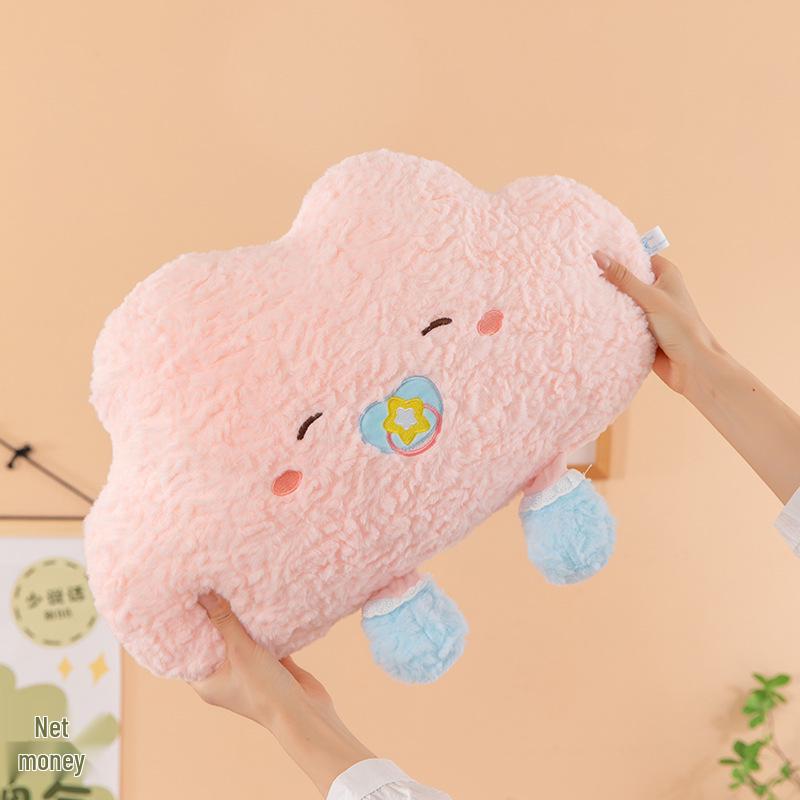 Nordic Cloud Plush Pillow Doll: Cute Mood Sofa & Window Décor