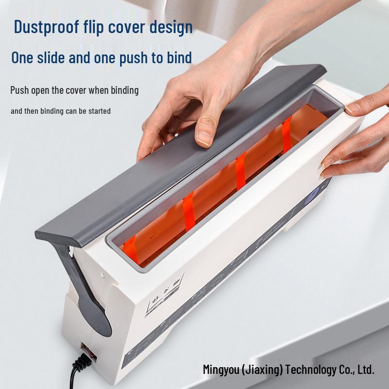 DIY Hot Melt Binding Machine - Multi-Color, Standard, US Version, Ideal for Office & Home Use