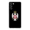 Serbien Flagge Transparente Handyhülle Für Samsung Galaxy S23 S22 5G S20 Ultra S21 FE 5G S10E S9 S8 S10 Plus Weiche Stoßfeste Rückseite