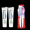 Sensodyne Mint Anti-Cavity & Anti-Sensitivity Toothpaste & Toothbrush Combo